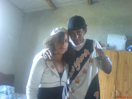 ma couzine et moi